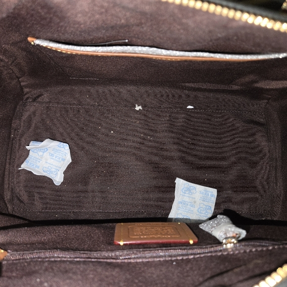 Coach Black and Red Floral Women's Bag - Picture 3 of 6